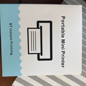 Portable Mini Printer - White